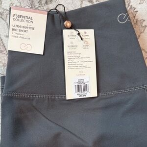 CALIA by Carrie Underwood High-Waisted Black Bike Shorts